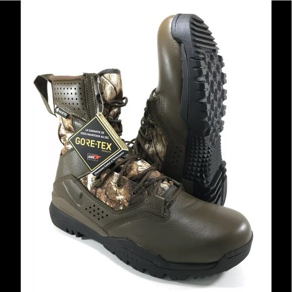 NWT Men’s Nike SFB 8” Field 2 Gortex Camo Boots - Picture 1 of 7
